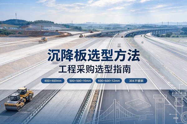 老边沉降板选择方法