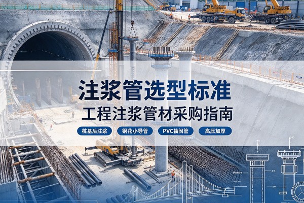 老边注浆管选型标准